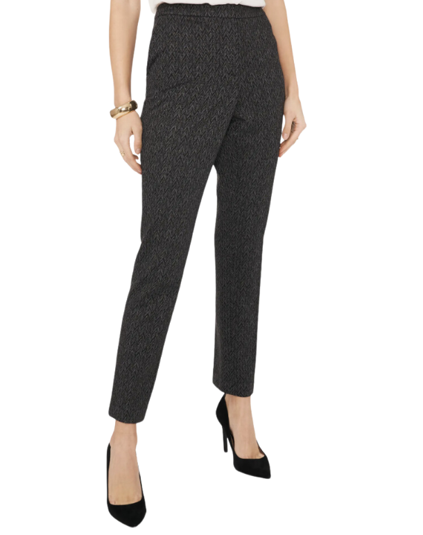 Herringbone Ankle Pants